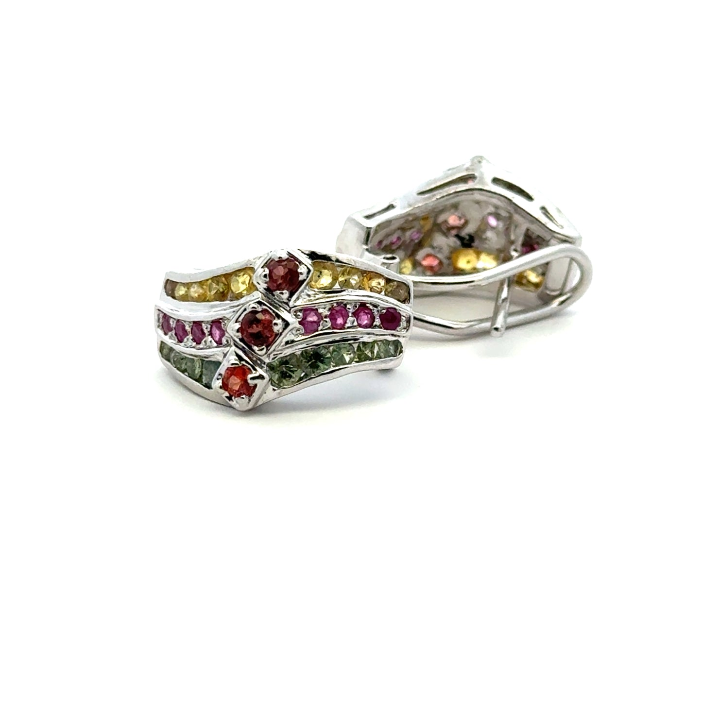 Ruby & Sapphire Jewelry Set