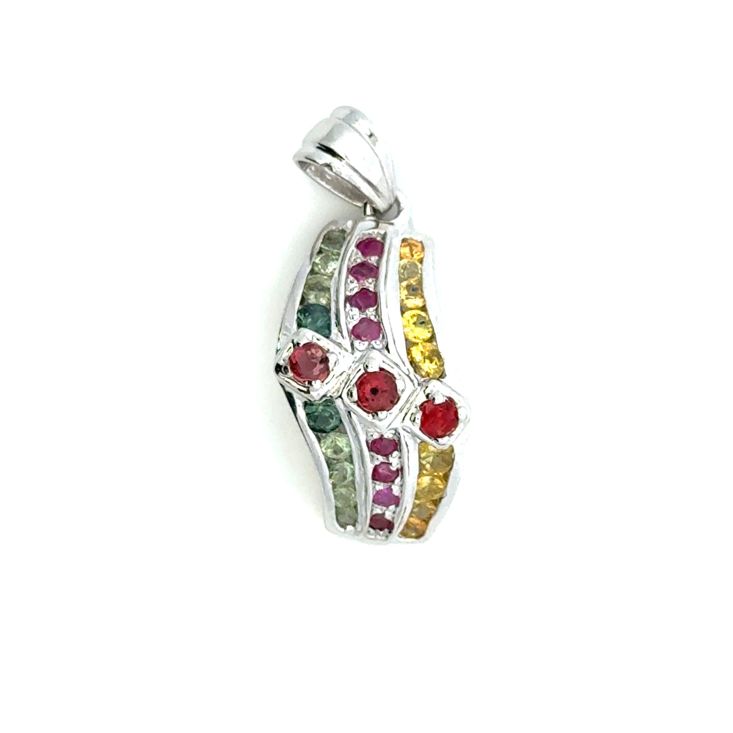 Ruby & Sapphire Jewelry Set
