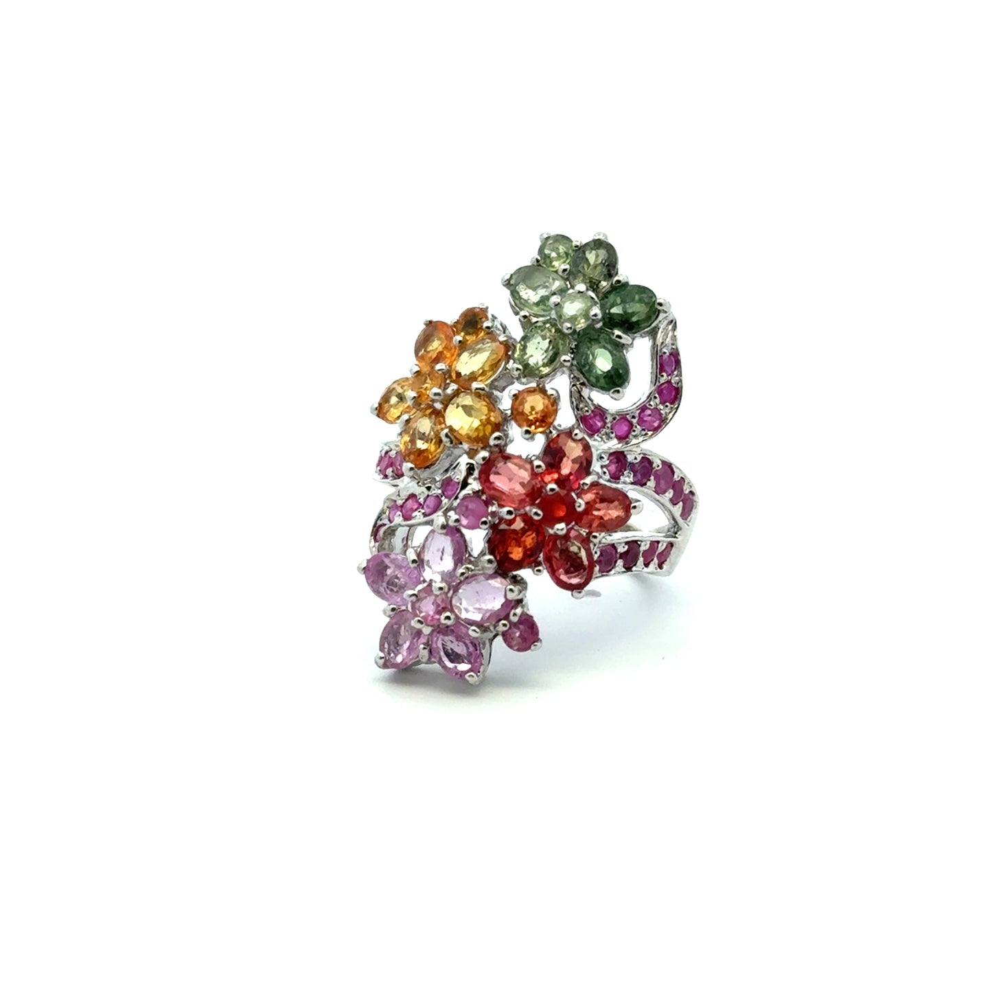 Jewelry Set: Ruby & Sapphire (Multi-Gemstone Jewelry)