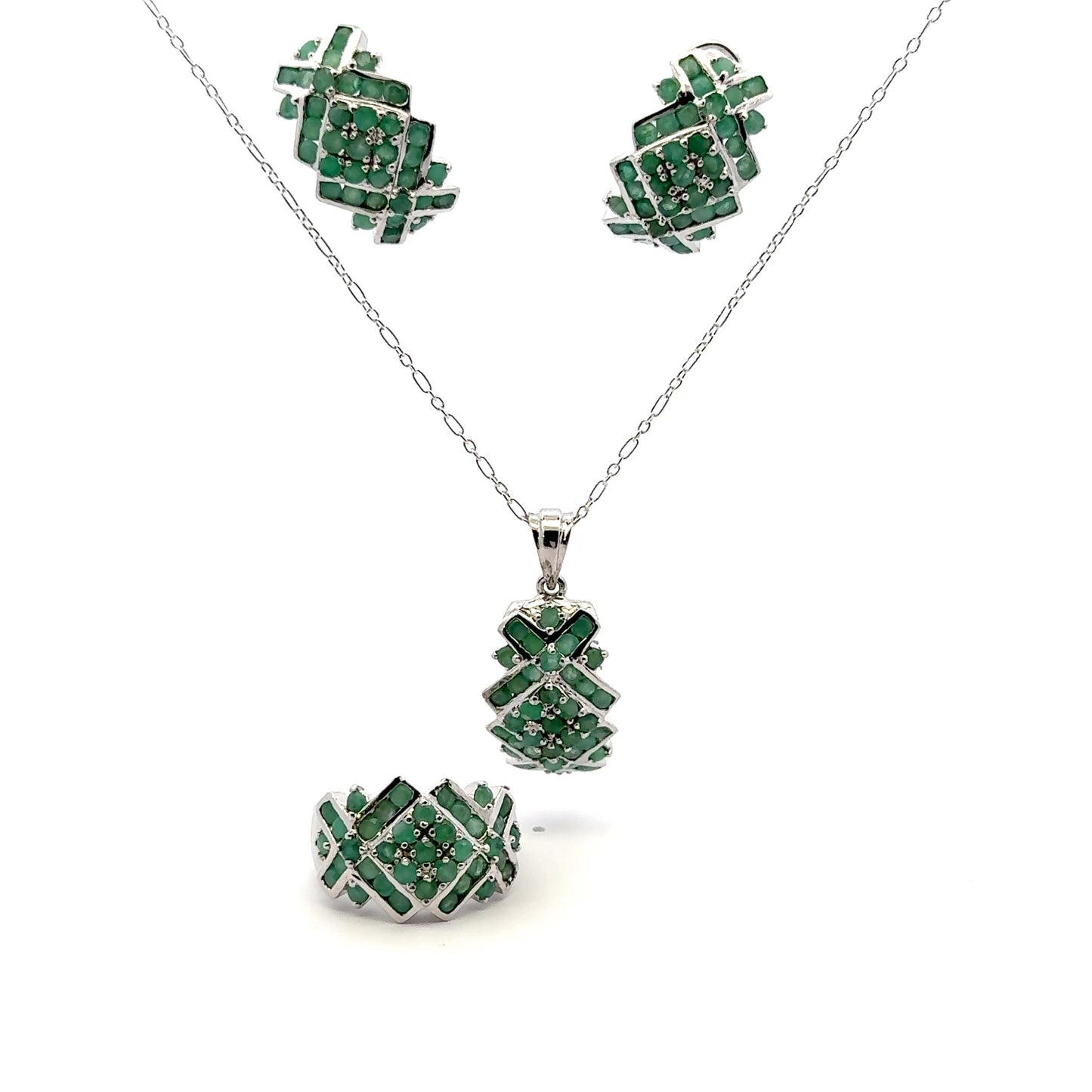 Jewelry Set: Emerald