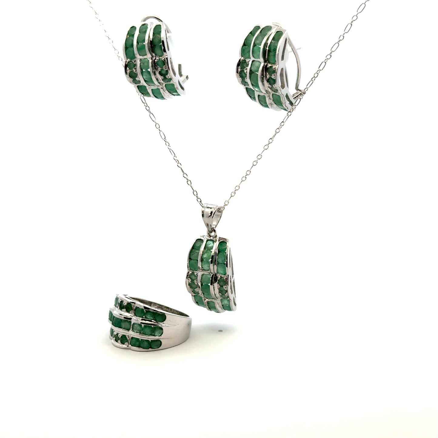 Jewelry Set: Emerald
