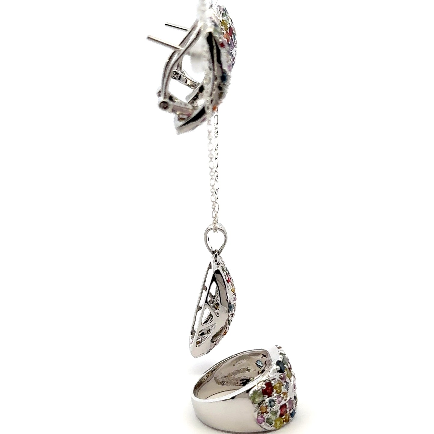 Sapphire Jewelry Set