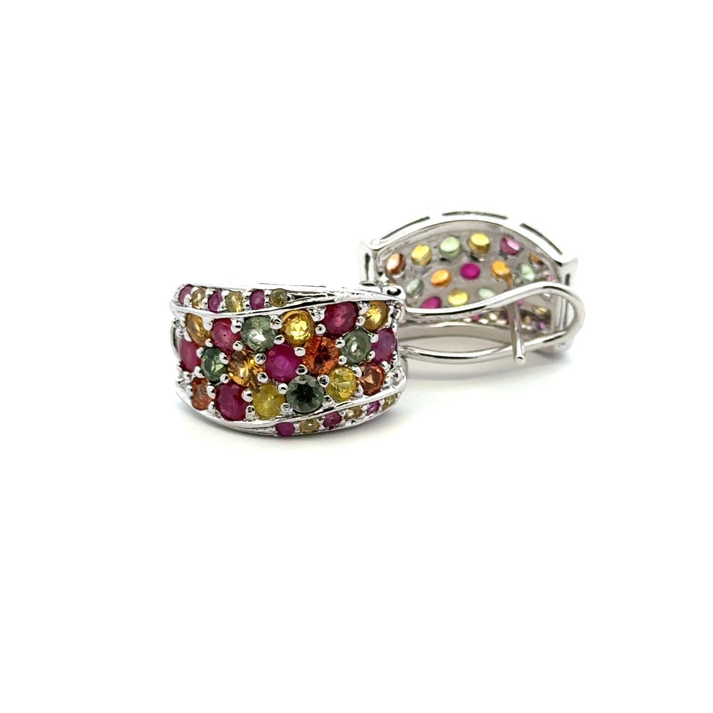 Ruby & Sapphire Jewelry Set