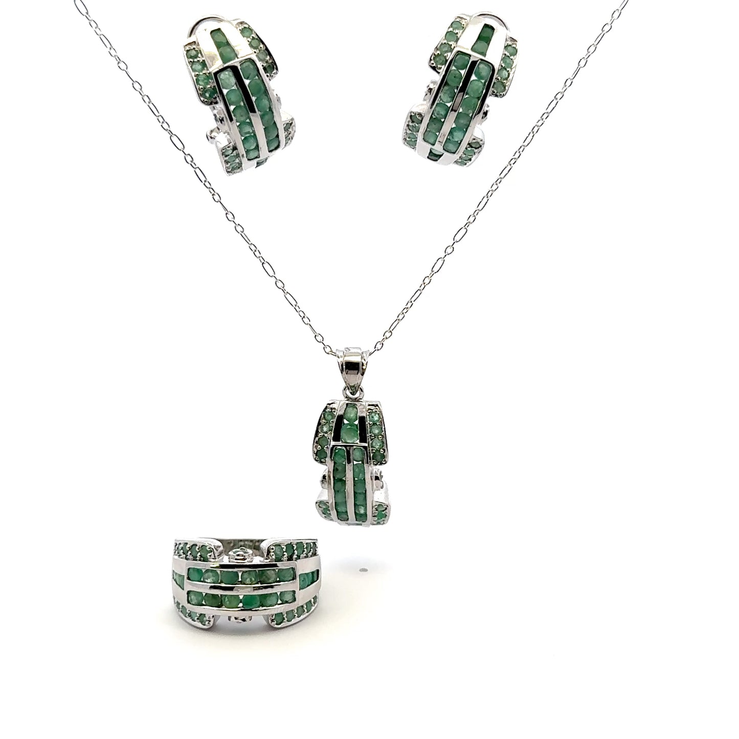 Jewelry Set: Emerald