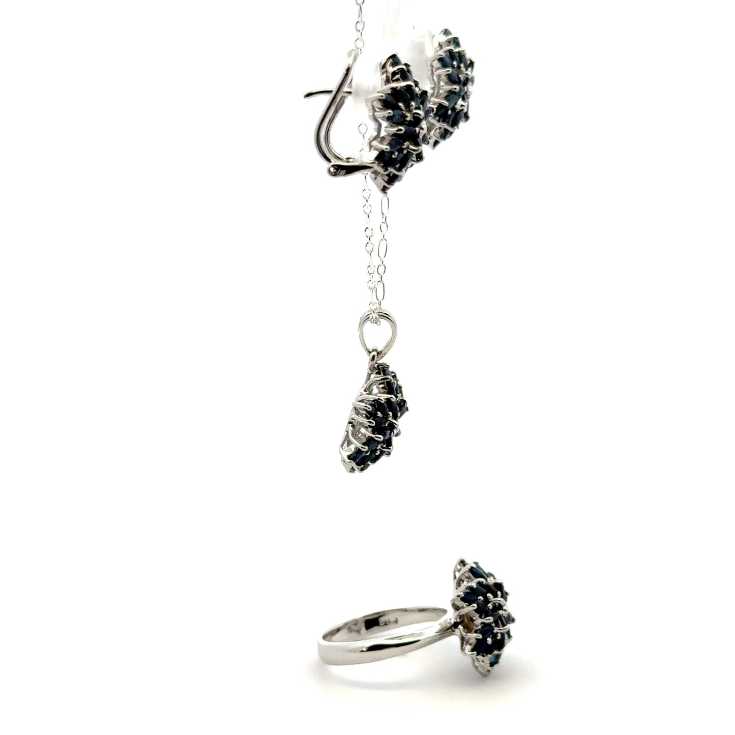 Sapphire Jewelry Set