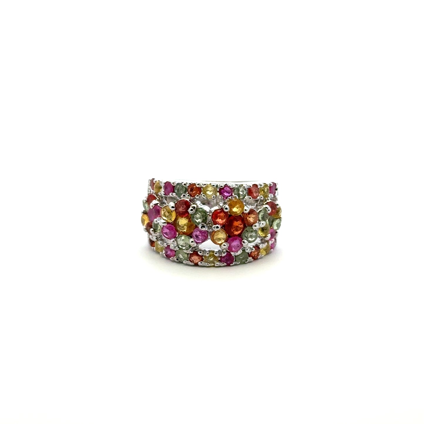 Ruby & Sapphire Jewelry Set