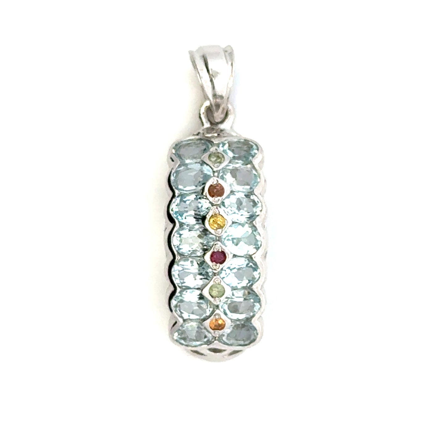 Jewelry Set: Blue Topaz & Sapphire (Multi-Gemstone Jewelry)