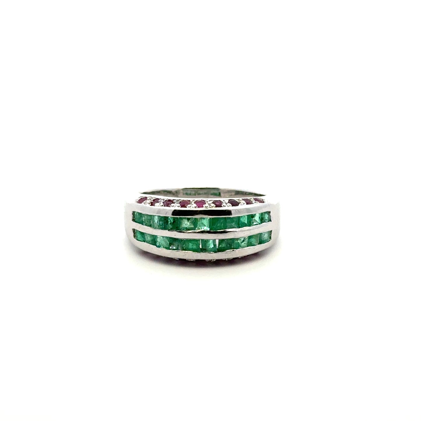Jewelry Set: Ruby & Emerald (Multi-Gemstone Jewelry)