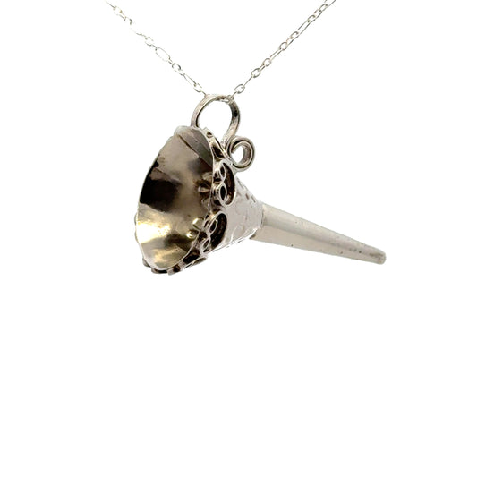 Sterling Silver Handmade Funnel