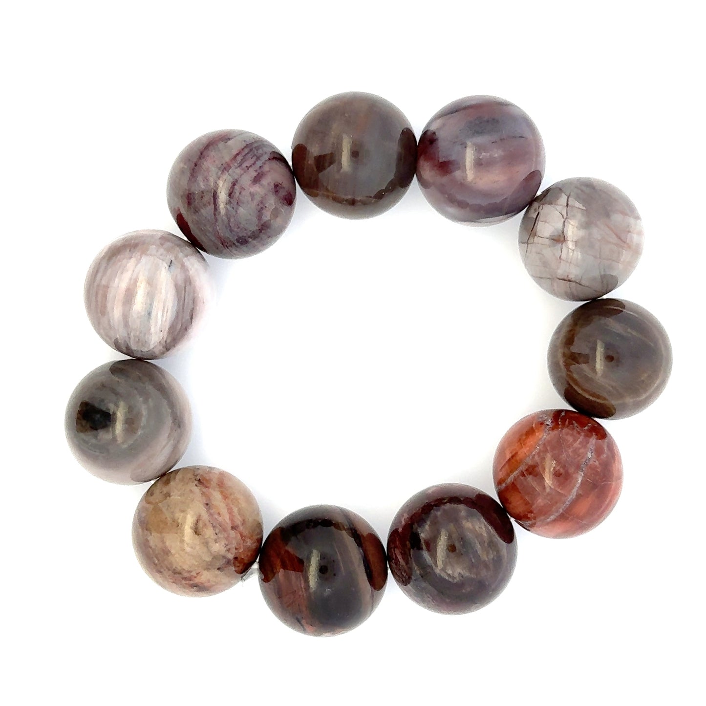 Bracelet: Petrified Wood Bracelet