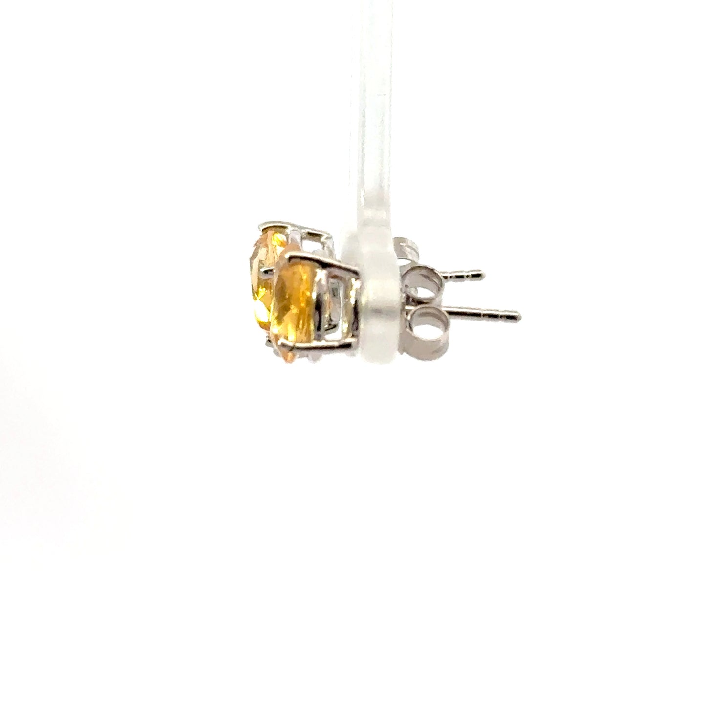 Madeira Citrine Earrings – Radiant Amber Gemstone Jewelry for Timeless Elegance