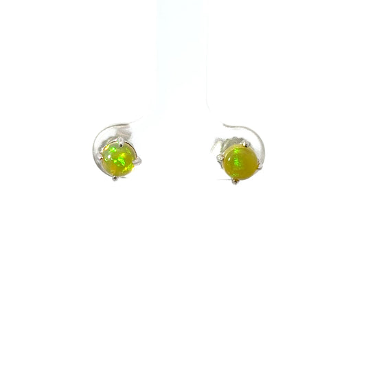 Ethiopian Opal Earrings – Unique Natural Gemstone Jewelry