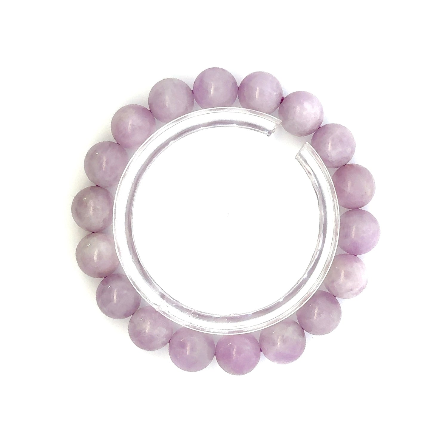 AA Kunzite Beaded Bracelet – Unique Pink Crystal Jewelry