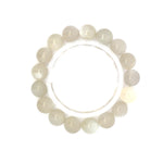 White Chocolate AA Moonstone Beaded Bracelet – Unique Crystal Jewelry