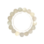 White Chocolate AA Moonstone Beaded Bracelet – Unique Crystal Jewelry