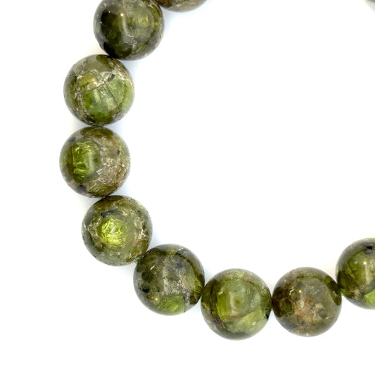 Peridot Bracelet – Natural Green Gemstone Jewelry for Energy & Style - (A Quality)
