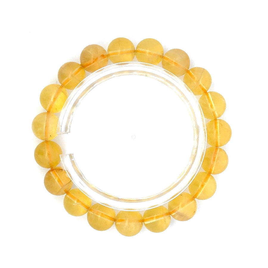 Yellow Fluorite AAA Bracelet – Natural Gemstone Jewelry for Energy & Style