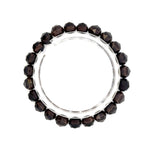 Smoky Quartz Diamond Cut Bracelet – Natural Brown Gemstone Jewelry for Energy & Style