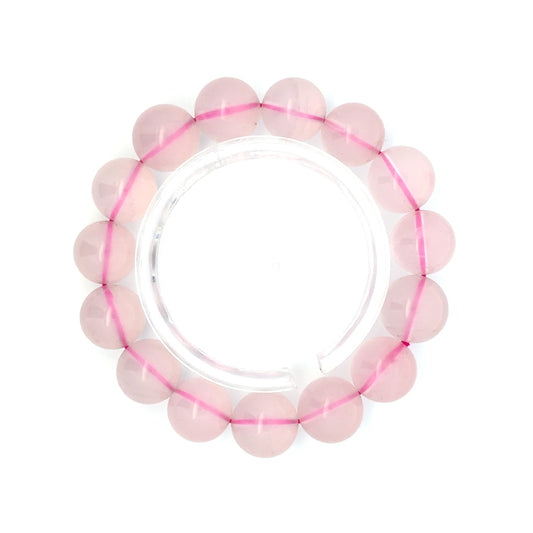 Star Rose Quartz Bracelet – Natural Gemstone Jewelry for Love & Healing (AAA Quality)