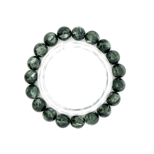 Seraphinite Bracelet – Premium Crystal Jewelry - (AAAA Quality)