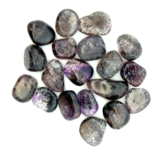 Sacred Seven / Super Seven Freeform Crystal Beads – Tumbled & Face Drilled