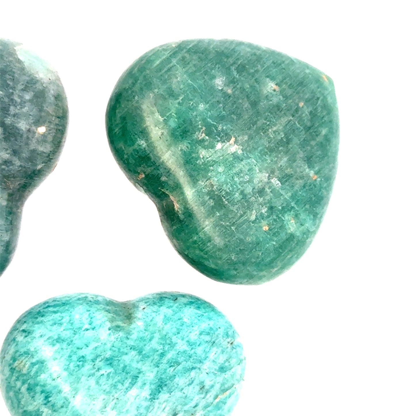 Heart-Shaped Amazonite Crystal – Natural Gemstone for Love & Healing