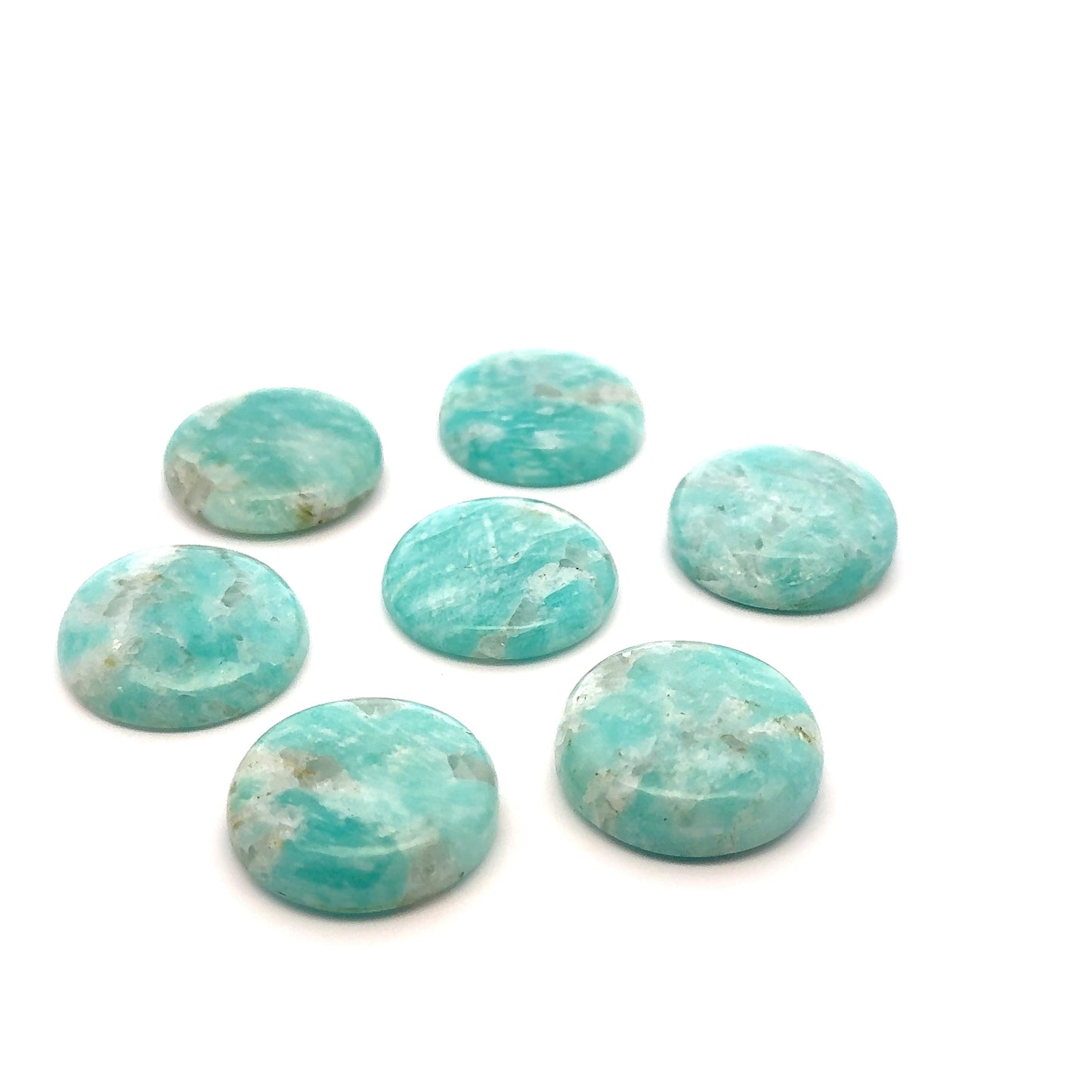 Canadian Amazonite Rounded Stone – Gemstone from Quebec