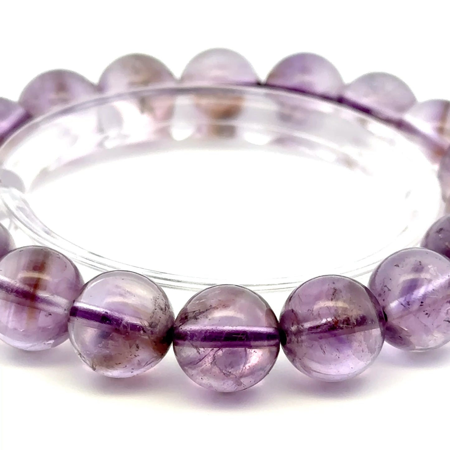 AA Lavender Amethyst Bracelet – Natural Purple Gemstone Jewelry