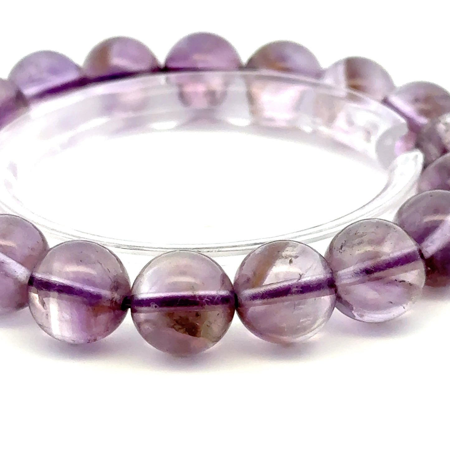 AA Lavender Amethyst Bracelet – Natural Purple Gemstone Jewelry