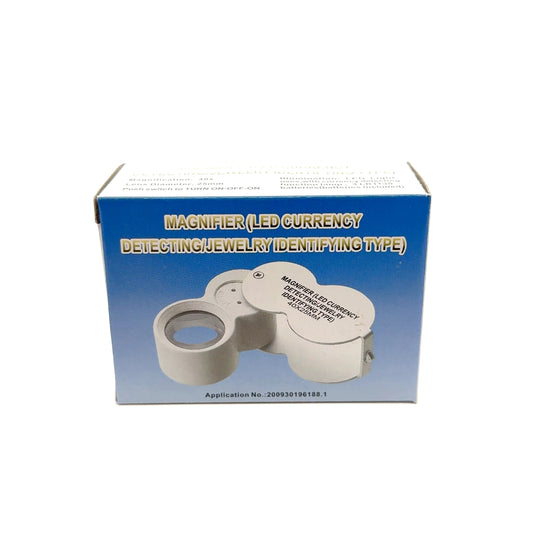 LED - UV Loupe | Double Magnifier | 9889