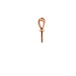 925 Sterling Silver Pack of 2 Peg Bail
