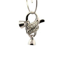 925 Sterling Silver Lobster Clasp with CZ