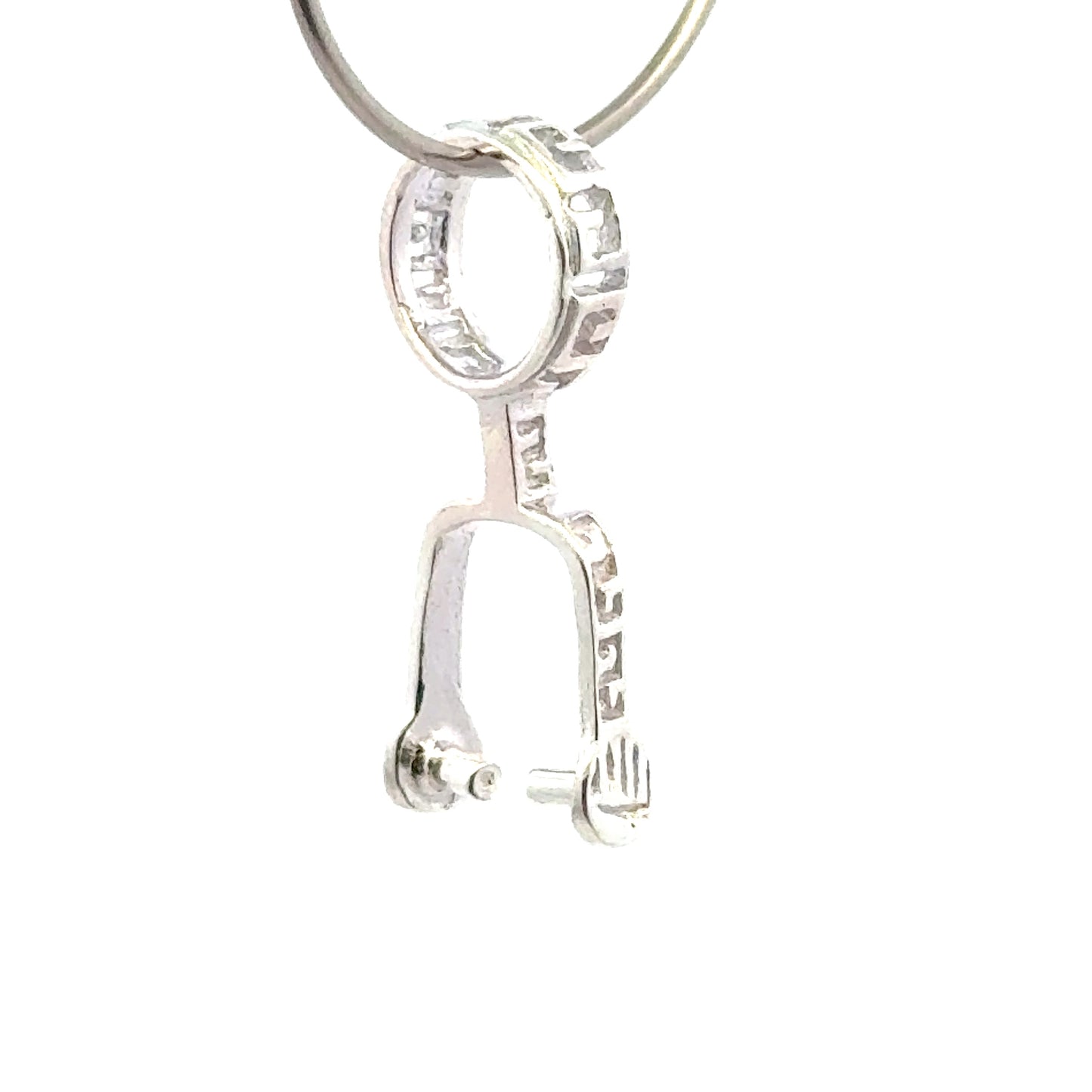 925 Sterling Silver Pinch Bail