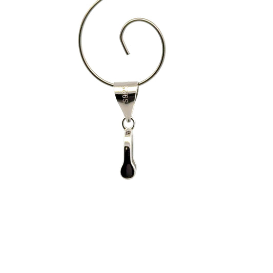 925 Sterling Silver Pinch Bail