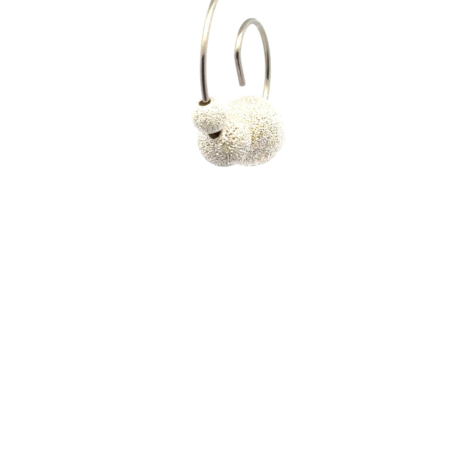 925 Sterling Silver Pack of 10 Sparkle Beads