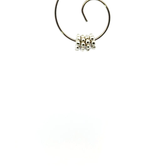 925 Sterling Silver Pack of 10 Daisy Spacers