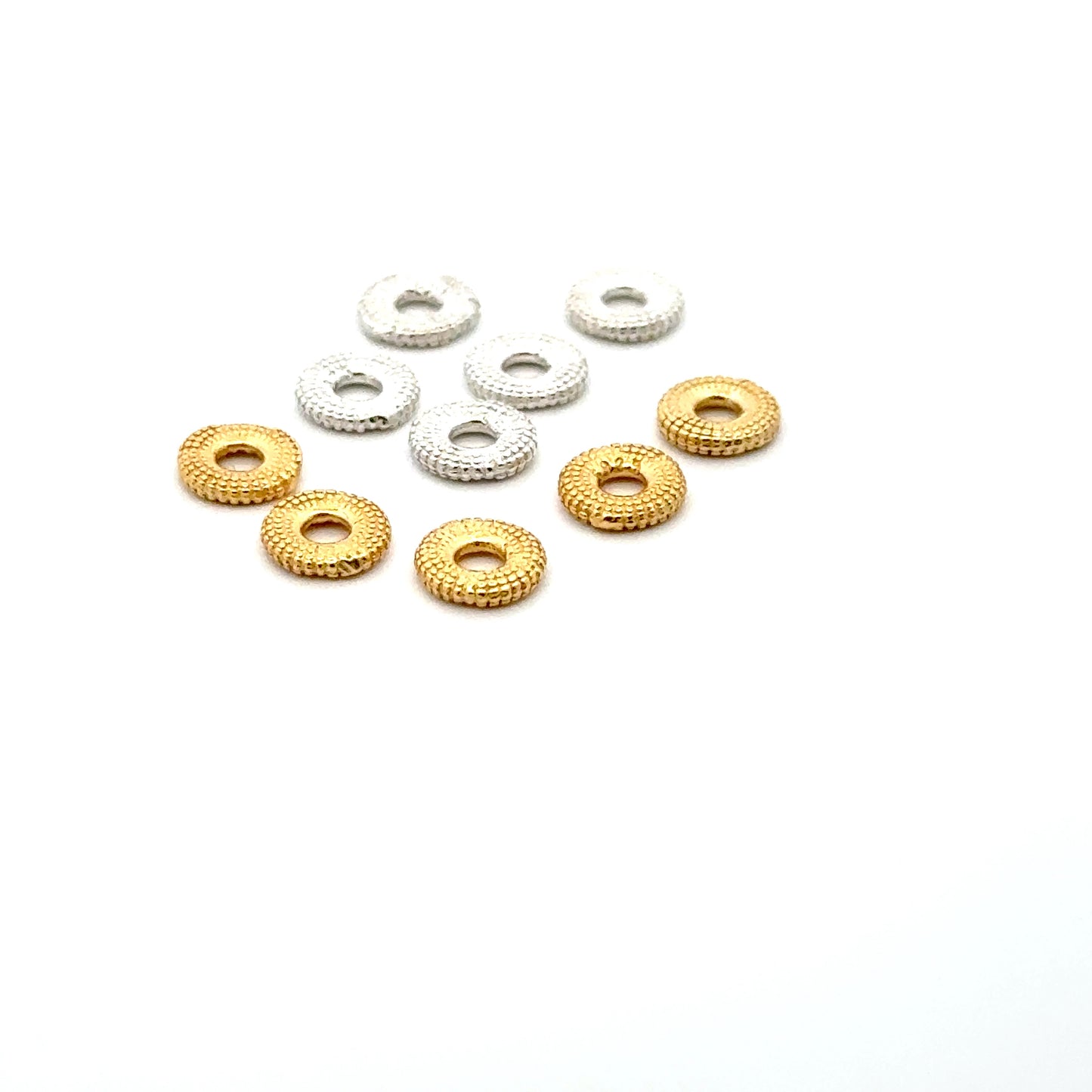 925 Sterling Silver Pack of 10 Lamborghini Spacers