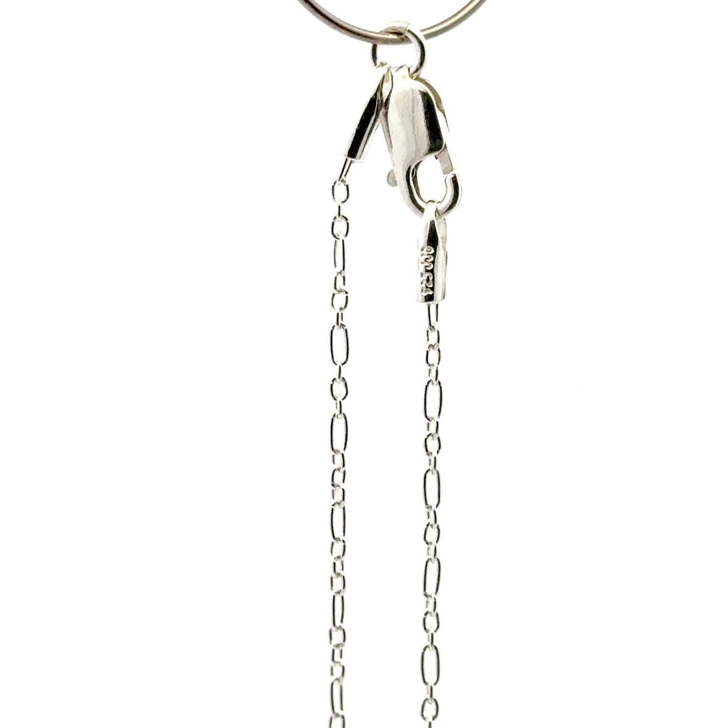 925 Sterling Silver Cable Figaro Chain