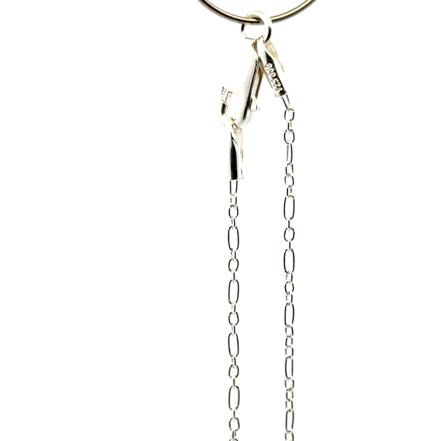 925 Sterling Silver Cable Figaro Chain