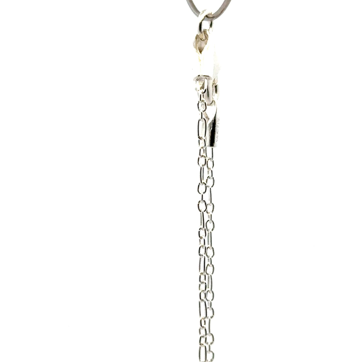 925 Sterling Silver Cable Figaro Chain
