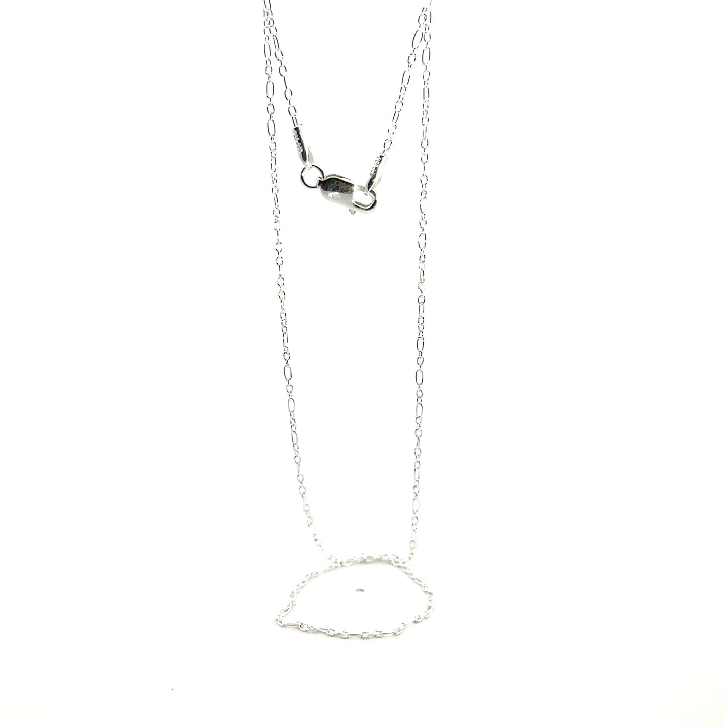 925 Sterling Silver Cable Figaro Chain