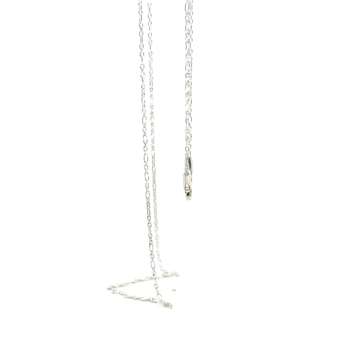 925 Sterling Silver Cable Figaro Chain