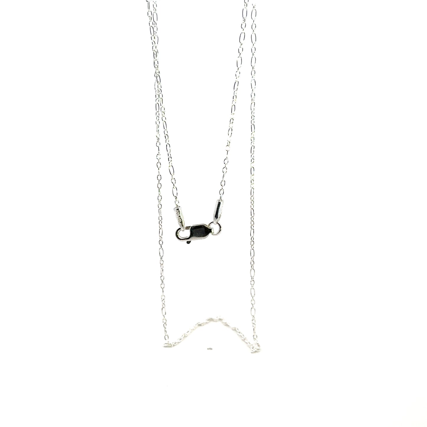 925 Sterling Silver Cable Figaro Chain