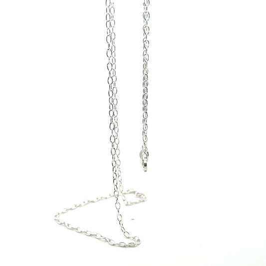 925 Sterling Silver Twisted Cable Chain