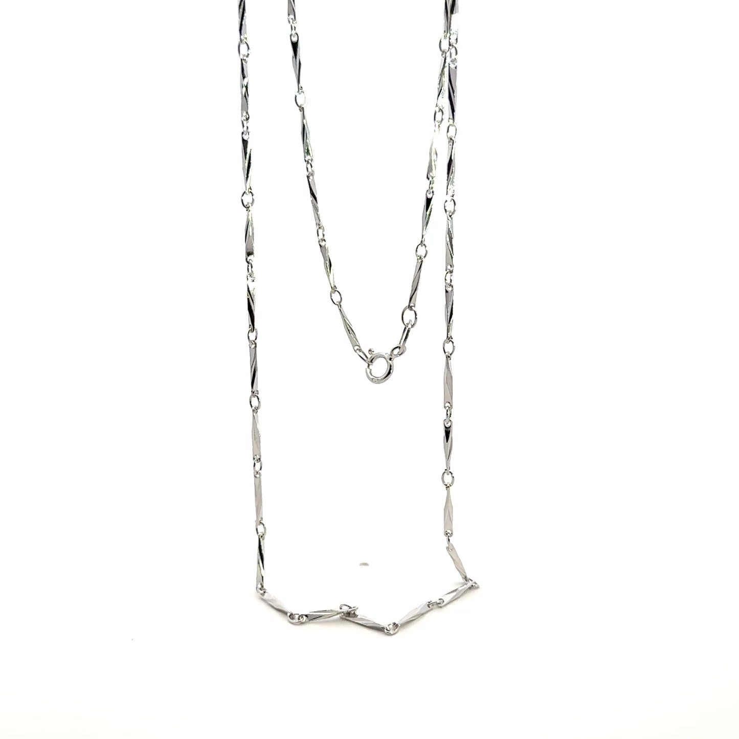 925 Sterling Silver Solid Twisted Fancy Chain