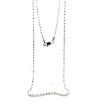 925 Sterling Silver Faceted Disco Ball Chain