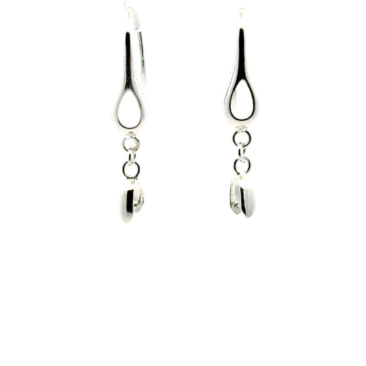 925 Sterling Silver Pair of Earring Hook Bail