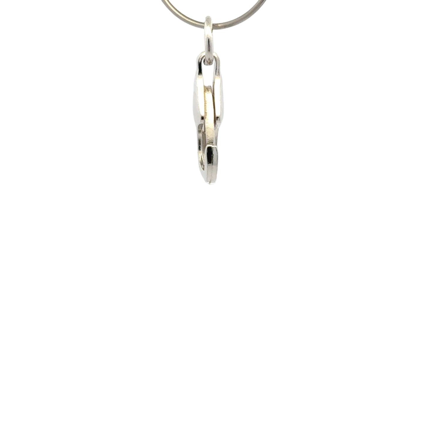 925 Sterling Silver Pack of 5 Pearl Shaped Lobster Clasp