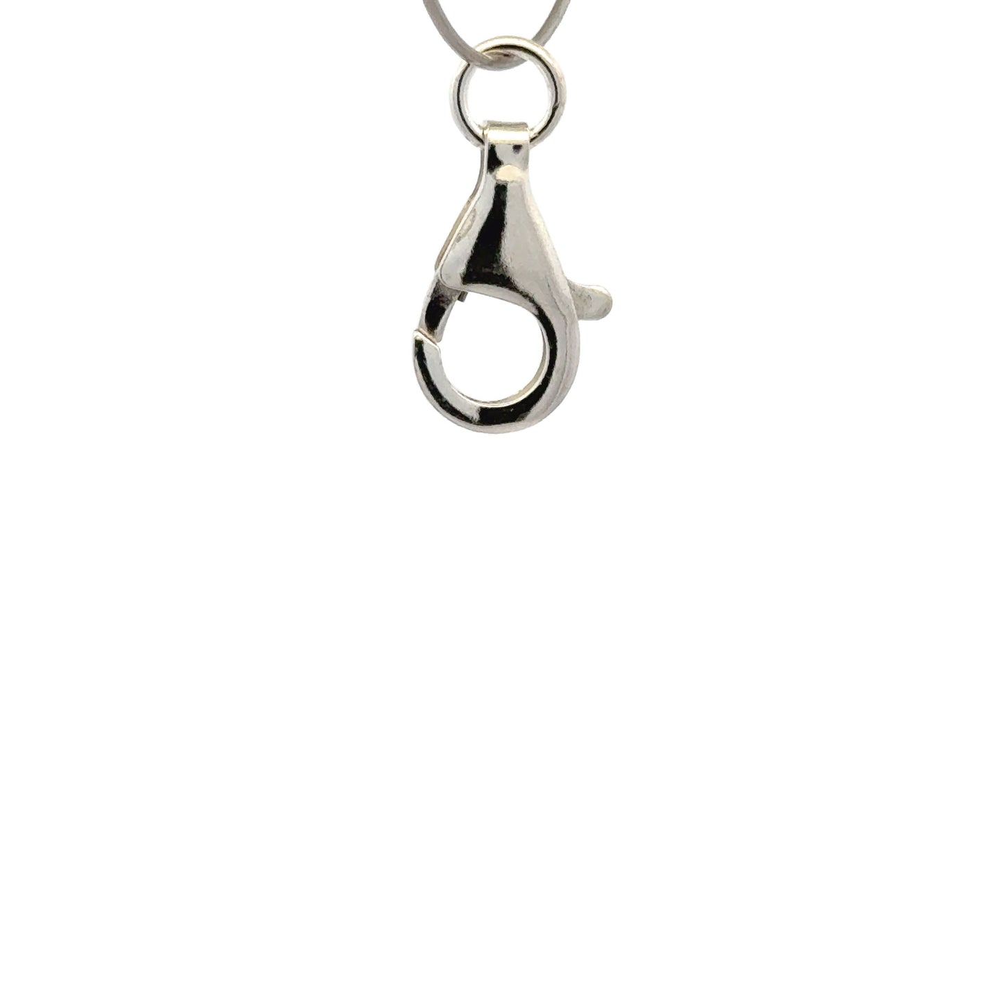 925 Sterling Silver Pack of 5 Pearl Shaped Lobster Clasp