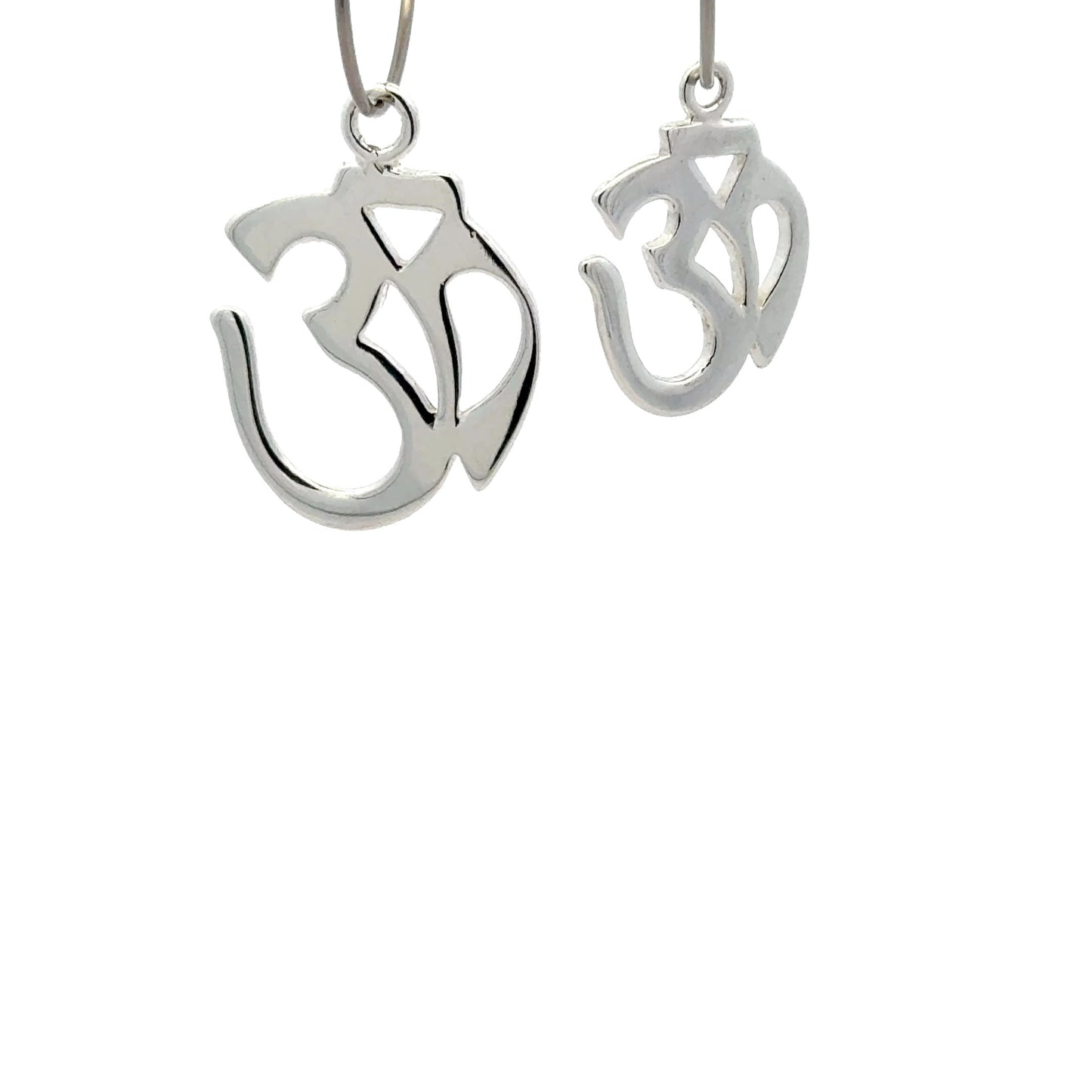 925 Sterling Silver Ohm Charm